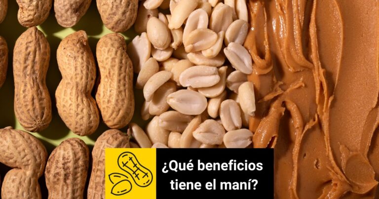 ¿Qué beneficios tiene el maní?
