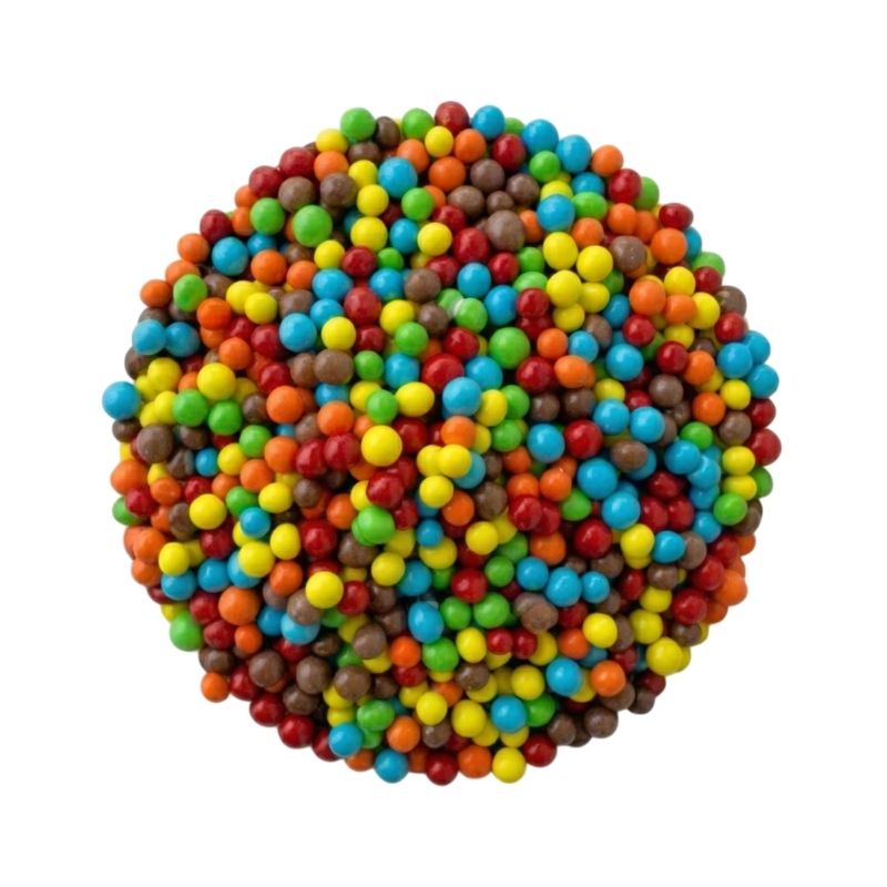 MINIESFERA DE CEREAL RECUBIERTA DE CHOCOLATE COLORES 10 KG