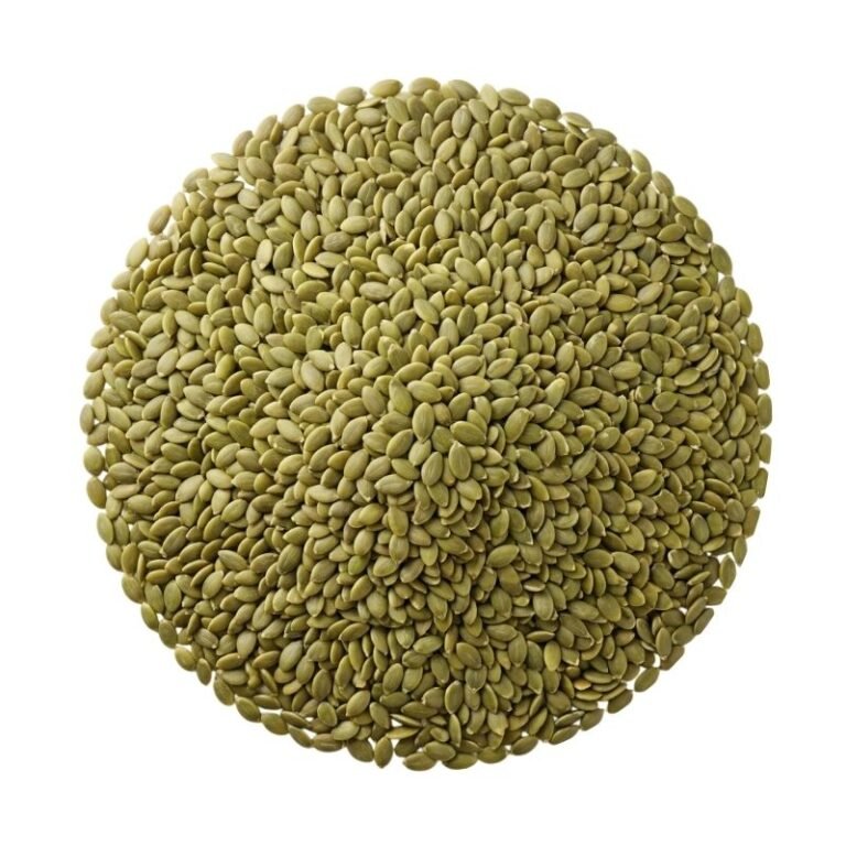 Semilla de calabaza verde sin tostar