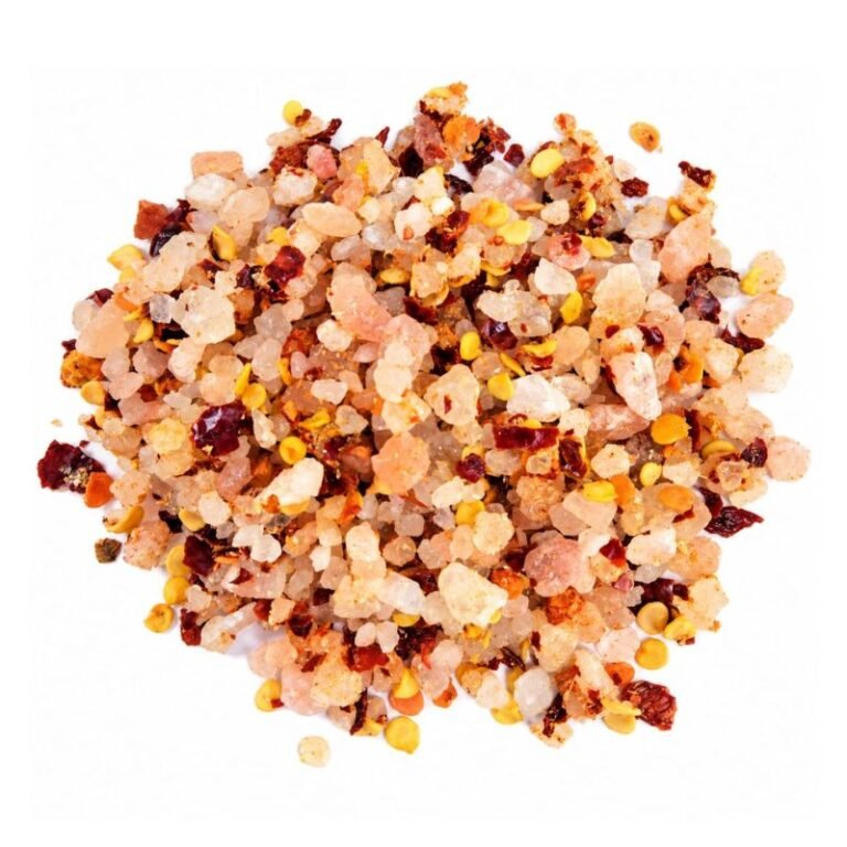 Sal Rosada Gruesa Mezclada Con Ajo y Chilli
