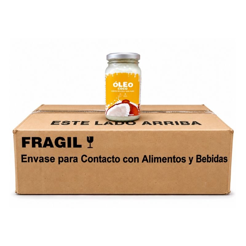 ACEITE DE COCO CAJA X 24 UNIDADES DE 240ML